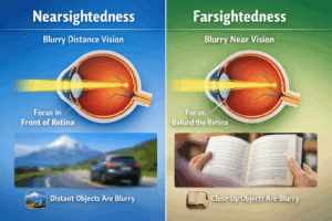 Nearsightedness & Farsightedness 